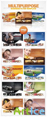 GraphicRiver - Multipurpose Business Flyer Template 2327177