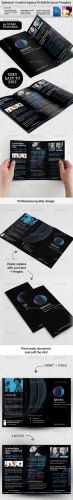 GraphicRiver - Spherical Trifold Brochure Template 2514056