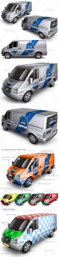 GraphicRiver - Van Car Mock Up 2003023