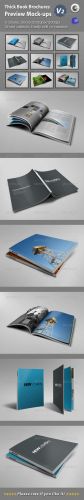 GraphicRiver - Thick Book Brochures Preview Mock-Ups V2 - 1866029