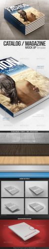 GraphicRiver - Catalog / Magazine Clean & Realistic Mock-up 1620070