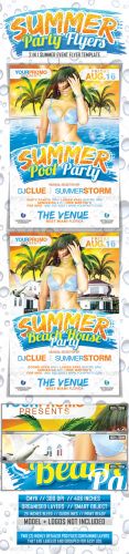 GraphicRiver - Summer Party Flyers 2529632