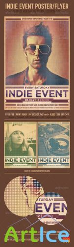 GraphicRiver - Indie Event Flyer/Poster 2503459