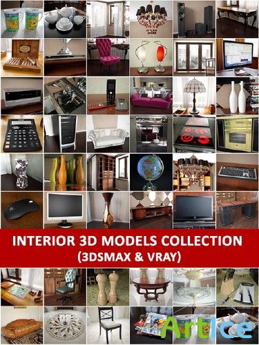 Interior 3D Models Collection (Max & Vray)