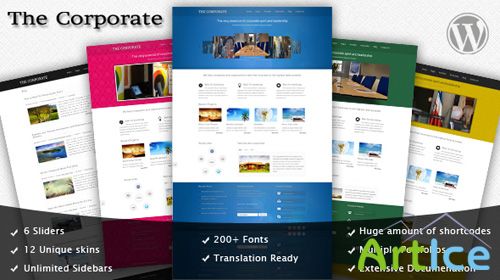 Mojo-Themes - The Corporate - Corporate & Personal Websites - v1.0