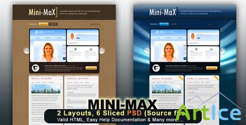 ThemeForest - MiniMax - All in one - 2 layouts (Reupload)