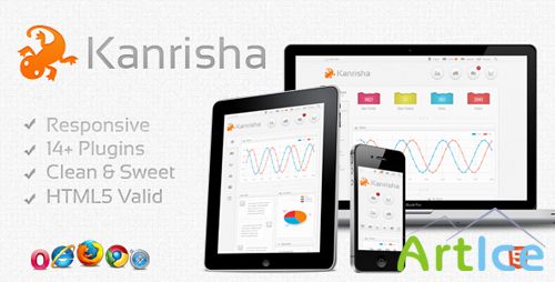 ThemeForest - Kanrisha - Premium HTML5 Responsive Admin Template
