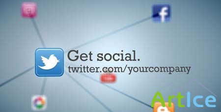 Videohive Social Media Network Animation-After Effects
