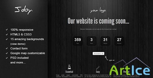 ThemeForest - Jday - Coming Soon page - RIP