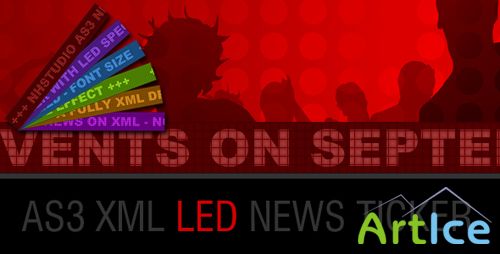 ActiveDen - AS3 LED NEWS TICKER RETAIL