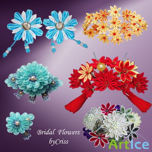 PSD Template - Bridal Flowers v1