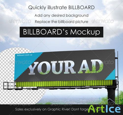 GraphicRiver - Professional Billboard mock up 155736