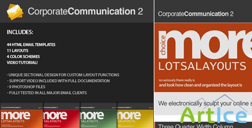 ThemeForest - Corporate Communication 2 - Email Template (Reupload)