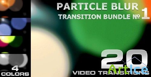Footages - Particle Blur Transition - 1