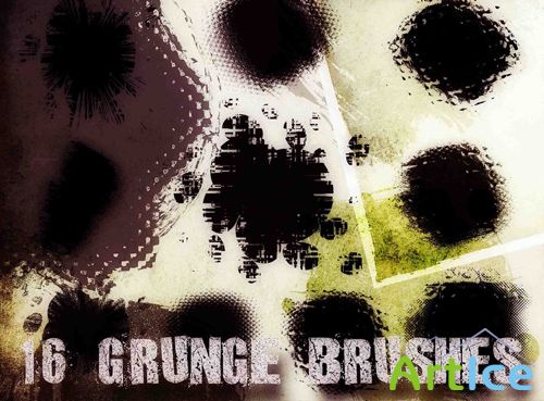 Grunge Brushes Set