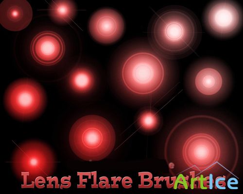 Lens Flare Brushes Set