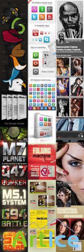 GraphicRiver Collection for Photoshop pack #7