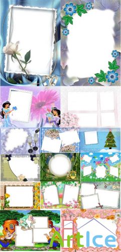Collection of Spring Photo frames pack 29