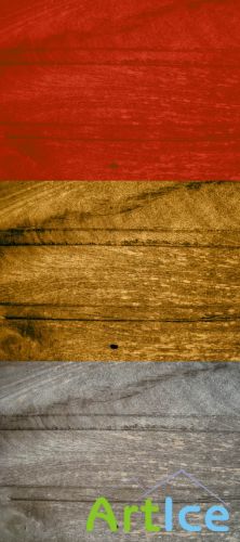 Colored wood textures