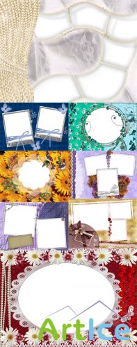 Collection of Spring Photo frames pack 49