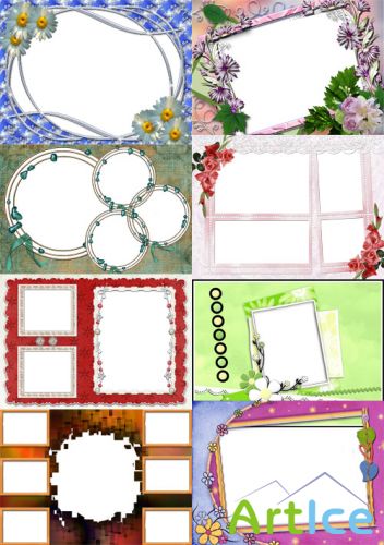 Collection of Spring Photo frames pack 52