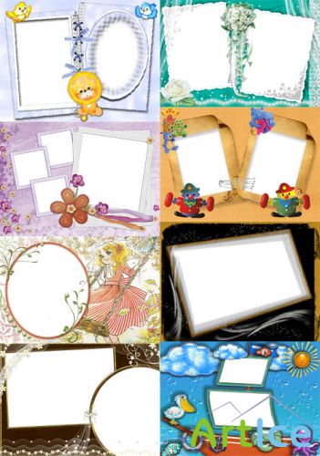 Collection of Spring Photo frames pack 53