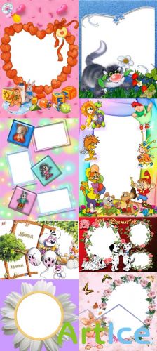 Collection of Spring Photo frames pack 57
