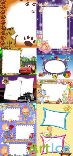 Collection of Spring Photo frames pack 56
