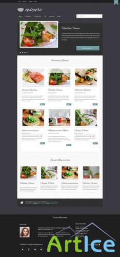 JoomlaBamboo - JB Epicure for Joomla 2.5