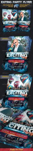 GraphicRiver - Exciting Night Party Flyer 2487980