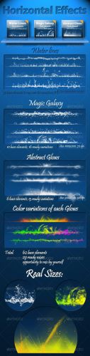 GraphicRiver - Horizontal Effects Pack 150138