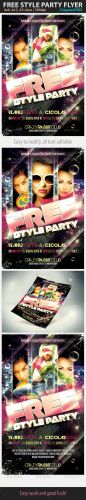 GraphicRiver - Free Style Party Flyer 2556971