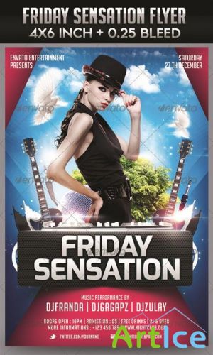 GraphicRiver - Friday Sensation Flyer Templat