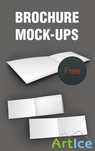 Brochures Mock-Ups Psd