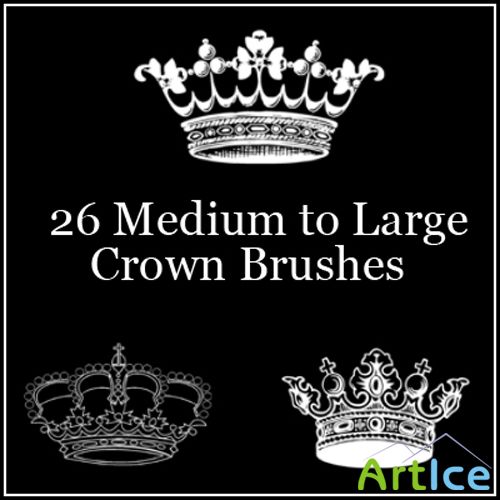 Crown Brushes Set