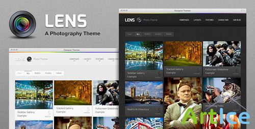 ThemeForest - Lens - The Ultimate WordPress Theme for Photography - v1.1