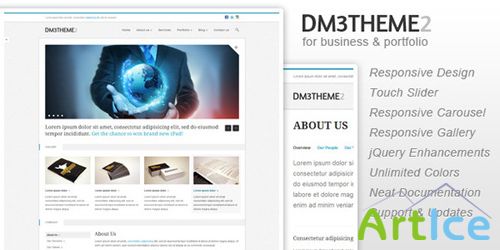 ThemeForest - Dm3theme2 - Business and Portfolio