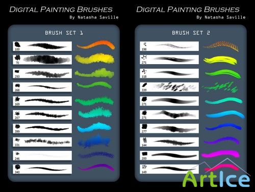 Brushes for Photoshop - Digital Painting