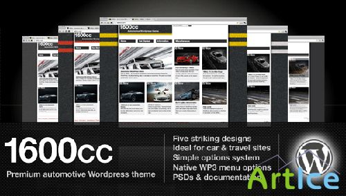 Mojo-Themes - 1600cc v1.3 - Premium Automotive WordPress Theme