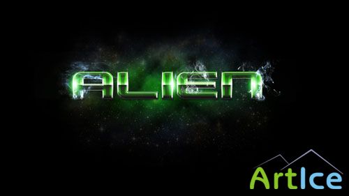 Style for Photoshop - Alien