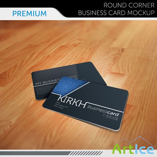 PSD Template - Premium Business Card Mockup