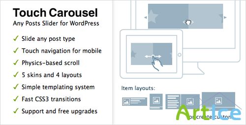 odeanyon - TouchCarousel v1.2 - Posts Content Slider for WordPress