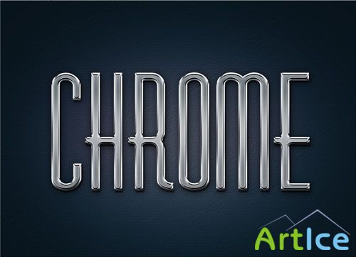 Styles for Photoshop - Metal Chrome Layer