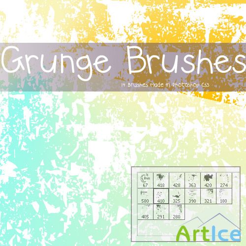 Grunge Brushes Pack 2