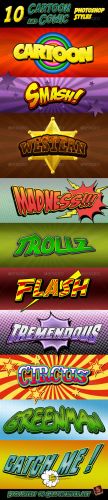 GraphicRiver - Cartoon and Comic Book Styles 335975