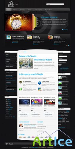 ZooTemplate - ZT Pandy for Joomla 2.5
