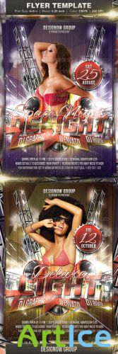 GraphicRiver - Space Night Delight Flyer 2702261
