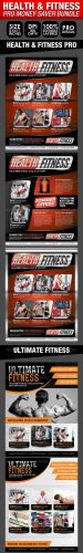 GraphicRiver - Health, Sports, Fitness Flyer Bundle 2726573