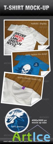 GraphicRiver - T-Shirt Mock-Up 643512