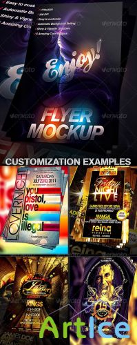 GraphicRiver - Flyer Mock-up Template 403620